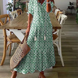 Luna | Vestido Midi de Estilo Boho Sem Esforço