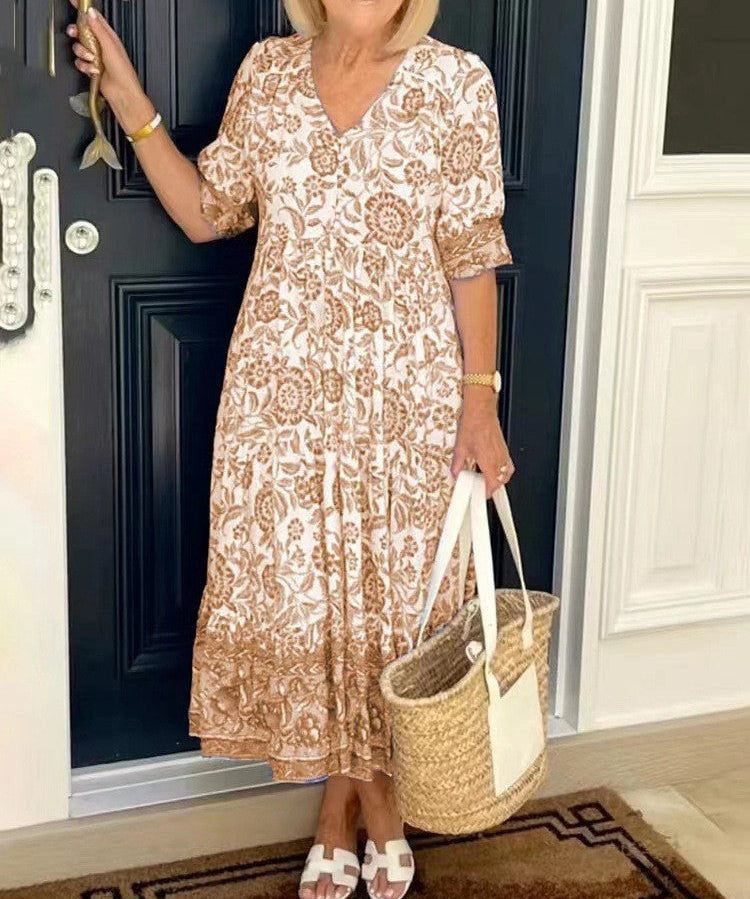 Madison – Vestido fluido leve com efeito lisonjeiro