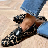 Nora | loafers únicos com salto baixo