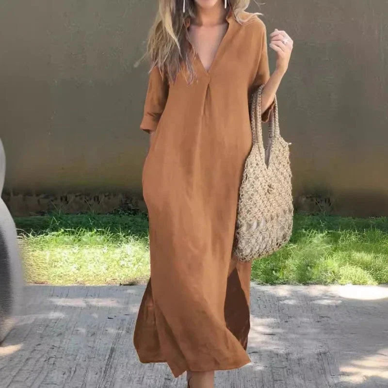 ELENA | Vestido de Verão Leve e Elegante