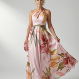 Joana - Vestido Maxi Floral Leve
