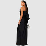 Meda - Elegante vestido maxi de um ombro