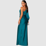 Meda - Elegante vestido maxi de um ombro