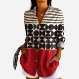 Blusa Colorida Retro Charm