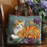 Bolsa Artesanal - Gato Vermelho