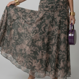 Bianca - Vestido Midi Descontraído com Ombros Descobertos