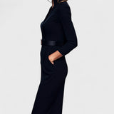 Carla™ | Vestido elegante com cinto