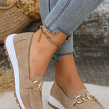Elisa - Mocassins com Fivela Plana
