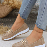 Elisa - Mocassins com Fivela Plana