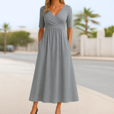 Veronica™ | Vestido midi elegante com charme intemporal