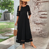 Serena | Vestido Midi Lisonjeiro com Efeito Alisador na Barriga