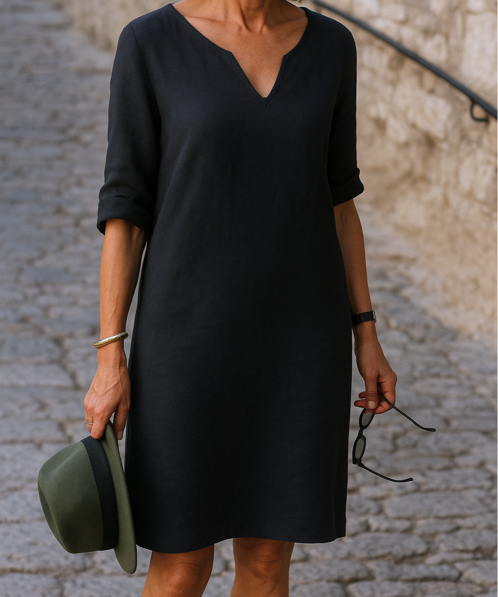 Rita™ | Vestido elegante com decote em V.