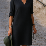 Rita™ | Vestido elegante com decote em V.