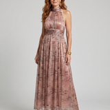 Ivana - Vestido Midi Sem Mangas com Acabamento Texturizado