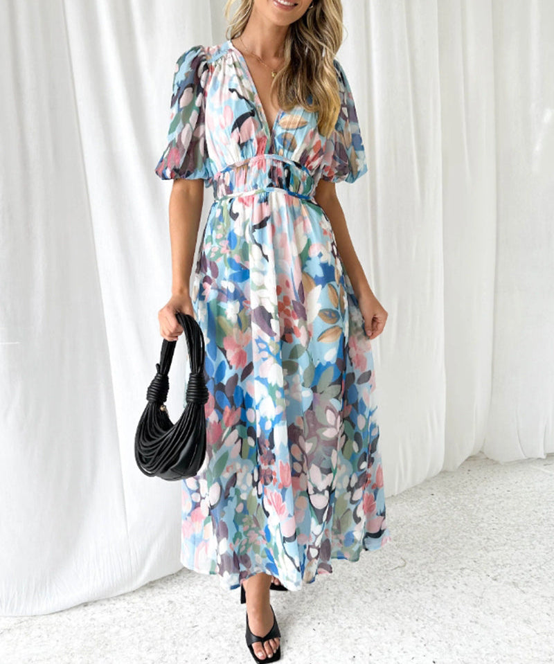 Celine | Vestido Feminino com Padrão Floral