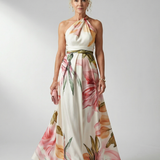 Joana - Vestido Maxi Floral Leve