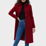 Josephine | Casaco de Inverno de Botão Único