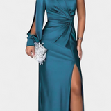 Andrea - Vestido Drapeado Um Ombro