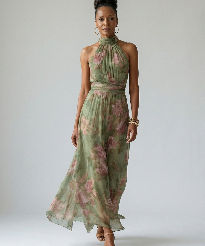 MIRELY | Midi-Kleid