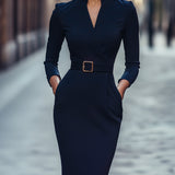 Camille™ | Elegante Vestido Envelope Ajustado