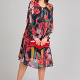 Florine – Vestido floral elegante