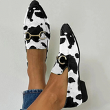 Mocassins Fivela Dourada Mulher | Clássicos Elegantes Primavera