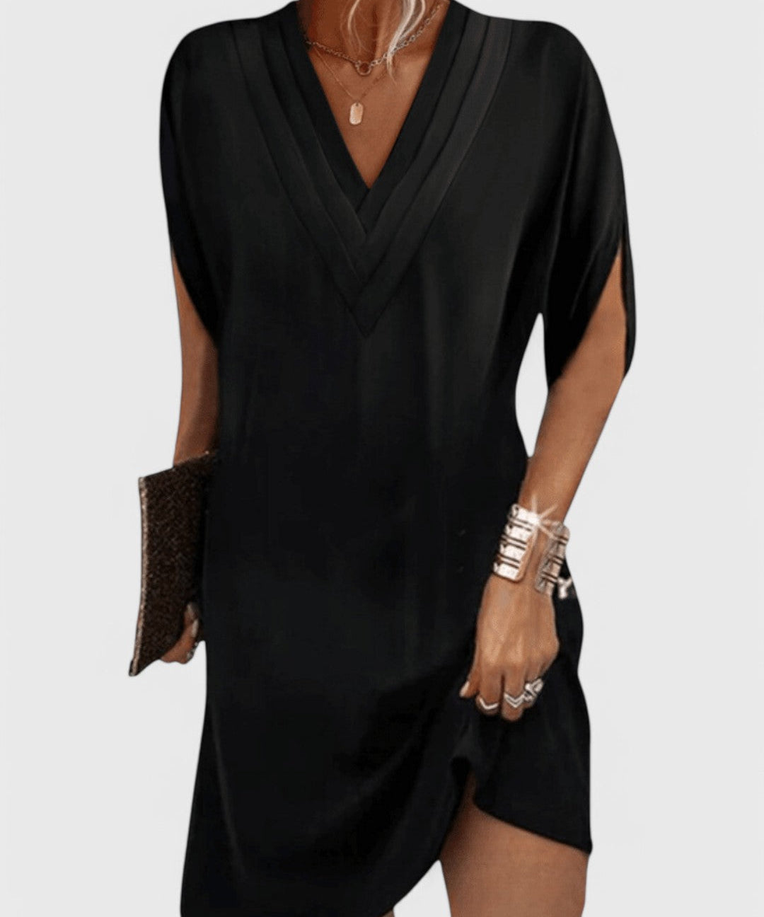 Jannie™ | Elegante vestido de verão com decote em V