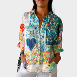 Blusa Impressa Leve e Colorida