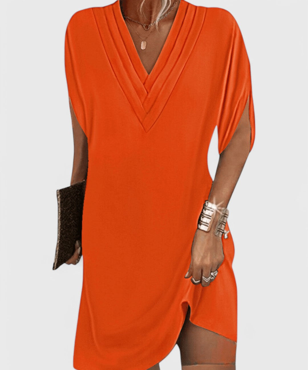 Jannie™ | Elegante vestido de verão com decote em V