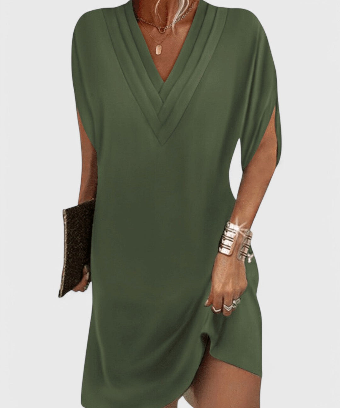 Jannie™ | Elegante vestido de verão com decote em V