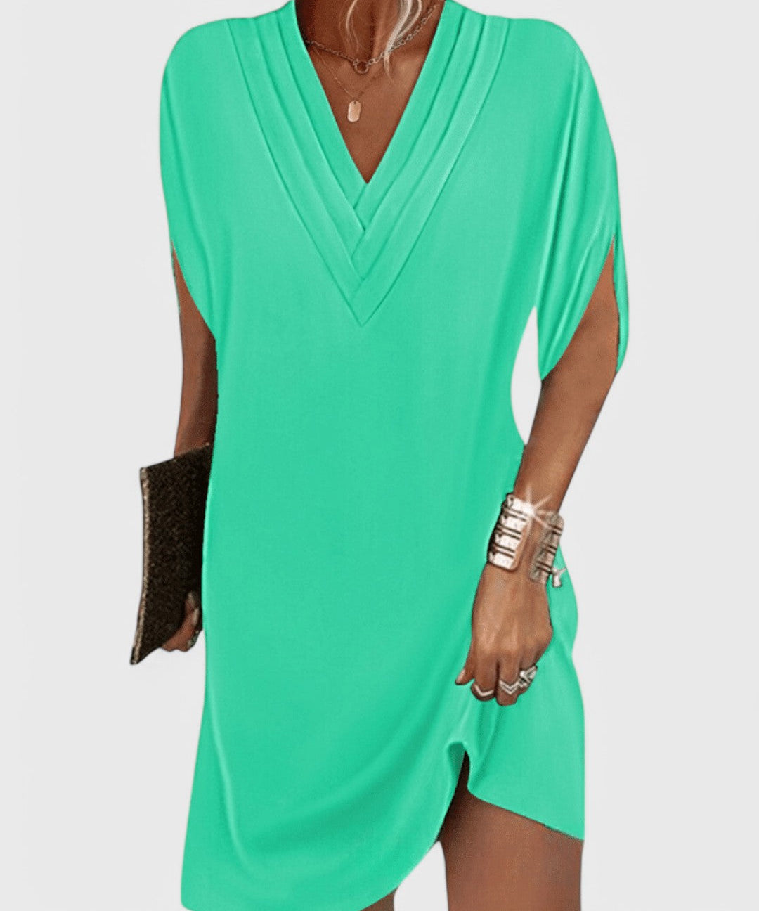 Jannie™ | Elegante vestido de verão com decote em V