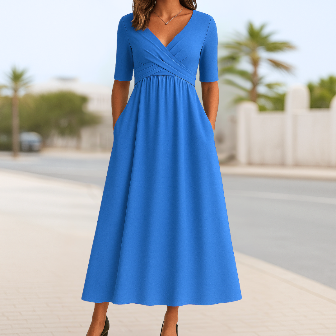 Veronica™ | Vestido midi elegante com charme intemporal