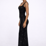 Elara | Vestido Maxi buddel check nog