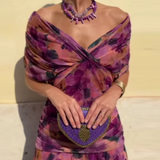 Louise | Vestido Maxi de Festa Elegante com Decote em V