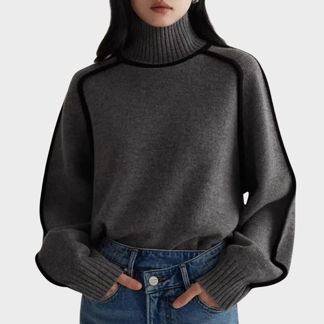 Kendall | Pullover de gola alta