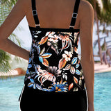 Inês | Tankini sem Mangas com Decote em U