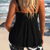 Edite | Conjunto Tankini Elegante com Calções