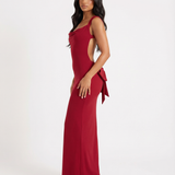 Mae | Vestido Maxi Sem Costas