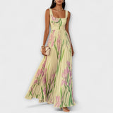 Penélope - Vestido Maxi com Chiffon