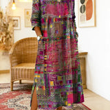 Bruna | Vestido Midi Estampado