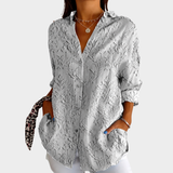 Blusa leve e colorida com estampado
