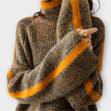 Breseis - Pullover Vintage com Gola Alta