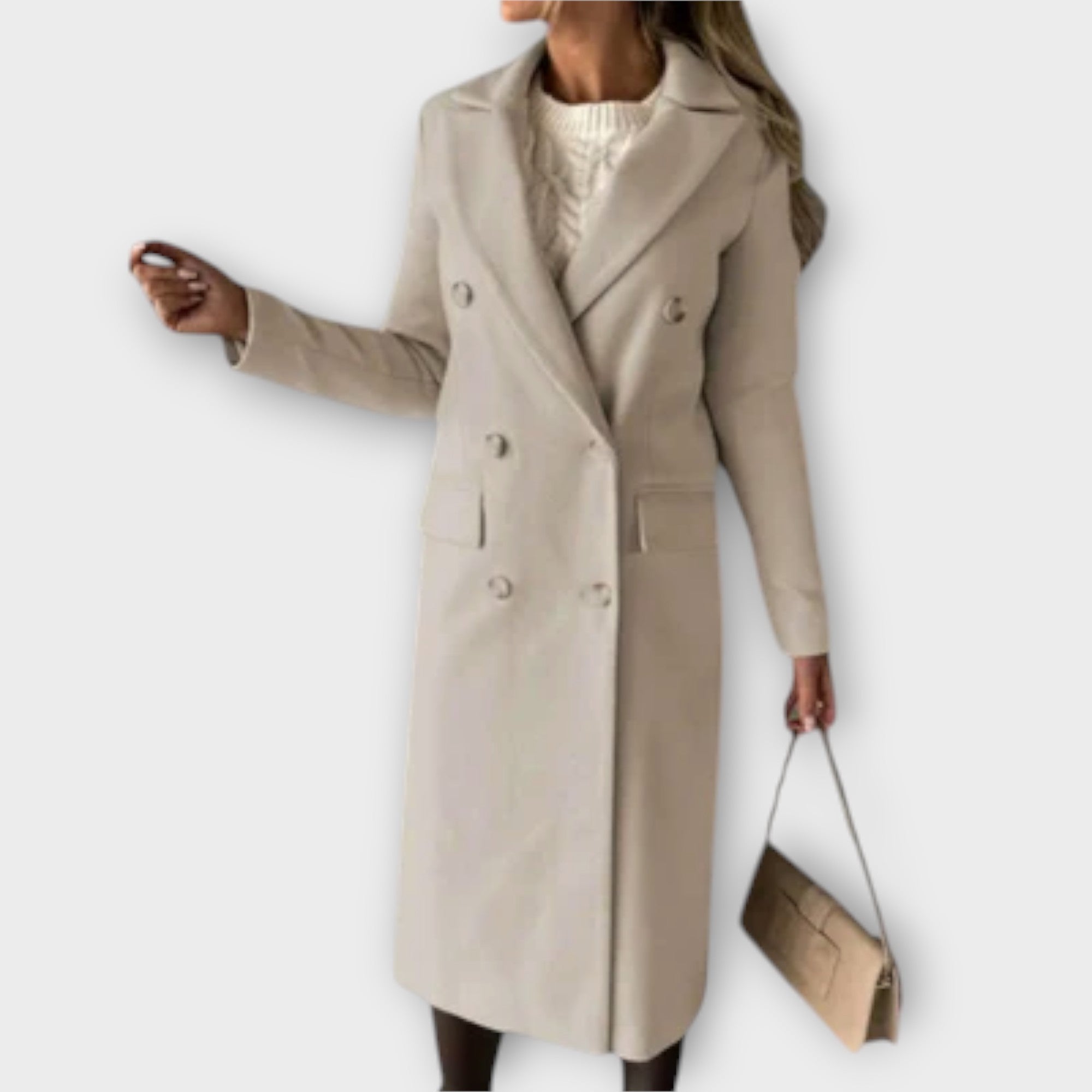 Judith - Casaco de Lã Elegante