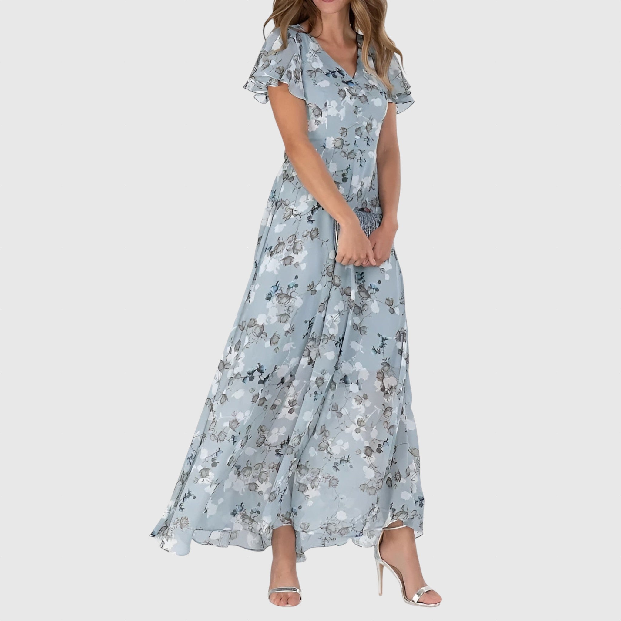 Anna - Vestido Elegante que Esconde a Barriga