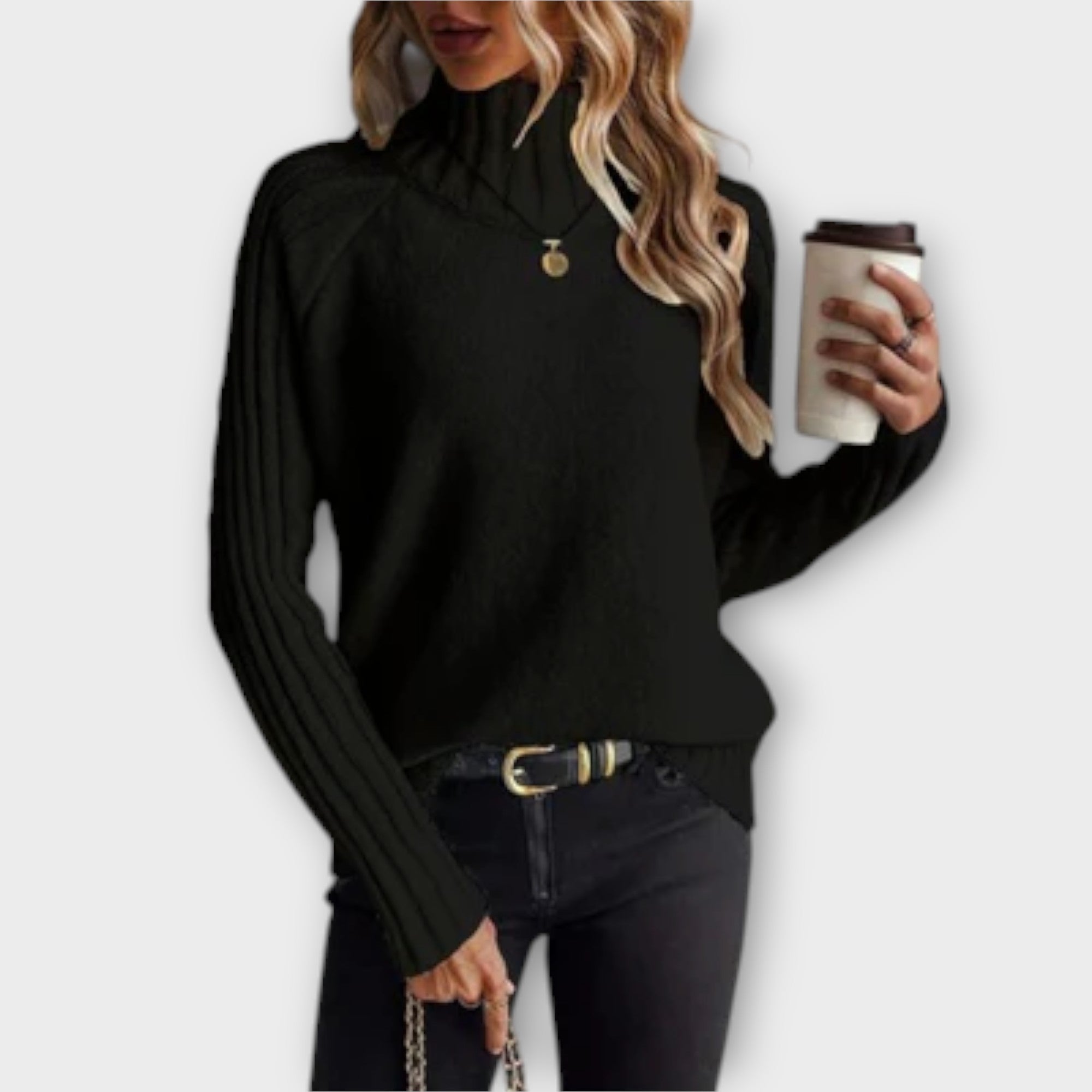 Hannah - Sweater de Malha Elegante