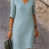 Rita™ | Vestido elegante com decote em V.