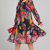 Florine – Vestido floral elegante