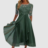 Leontýna - Vestido de renda elegante