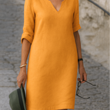 Rita™ | Vestido elegante com decote em V.