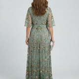 Dani - Vestido Maxi Fluido com Decote Halter